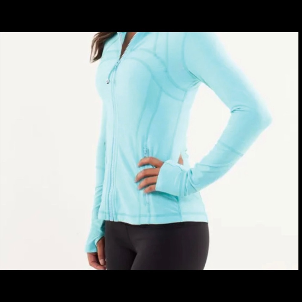 Light blue Lululemon Jacket